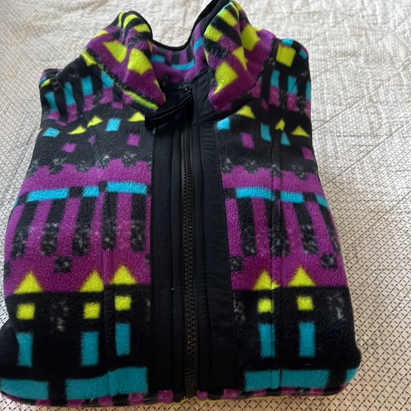 An Awesome Mountain Print Fleece Jacket from Columbia, Oversized Men’s M. - Picture 14 of 15